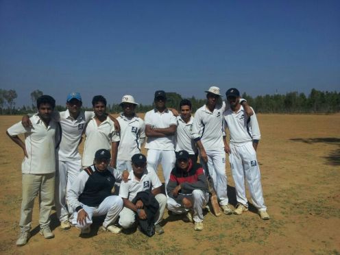Standing (L to R): Gaurav R, Shoukath, GautamR, Jobin (VC), Gokul, Sumit, Kaustubh (C), GouthamSquatting (L to C): Joy, Prithvik, Dinesh