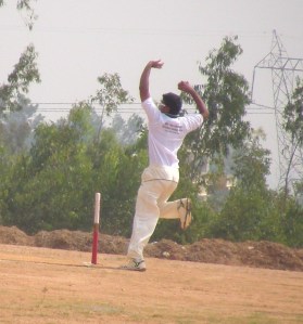 Bharath's 4 for 20 all but won the game for ACT