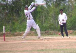 A punishing 78 by Harsha was the highlight of the washout. © The CouchExpert