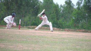 Swayam's unbeaten half-century guided his team to a 9-wicket win. © The CouchExpert